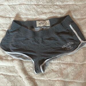 Grey Hollister sweat shorts